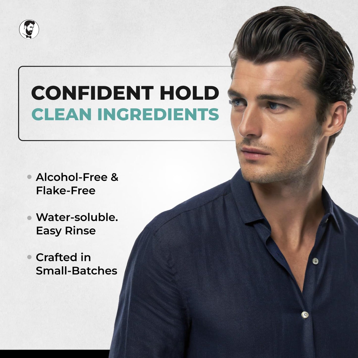 Gentlemen Republic 16oz Refined Hair Gel w/Pump - Professional Formula for 24 Hour Shine and Hold, Humidity Resistant, 100% Alcohol-Free and Never Beauty & Personal Care Gentlemen Republic