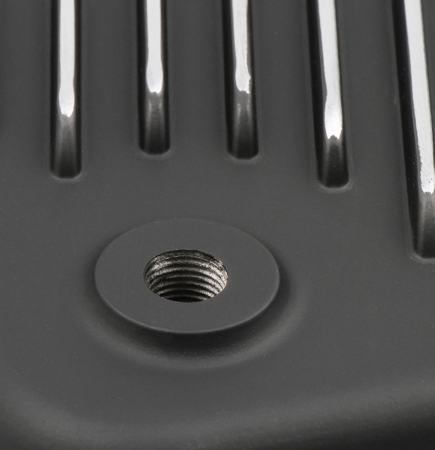 Mr. Gasket Automatic Transmission Oil Pan Gm Th-400 Black Aluminum Beauty & Personal Care Mr. Gasket