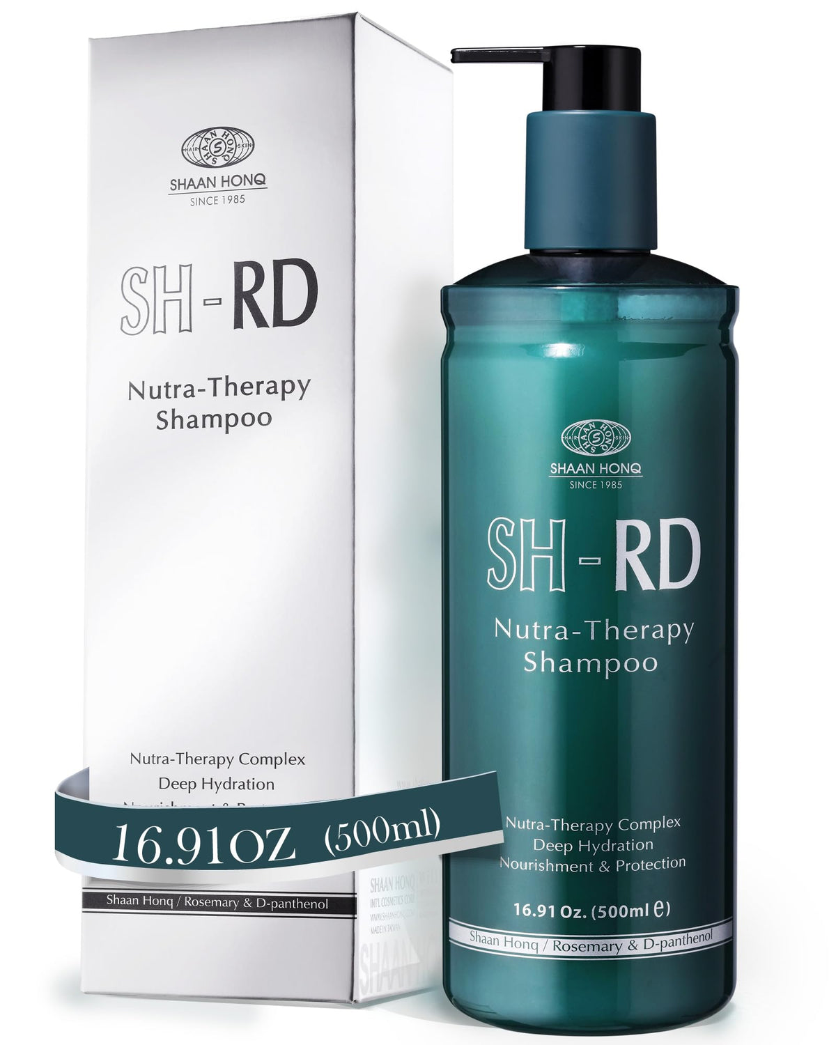 SH-RD Nutra-Therapy Shampoo for Dry Damaged Hair | Protein Shampoo Reduces Split Ends | Moisturizes Frizzy Hair | Suitable for Color-Treated, Bleached