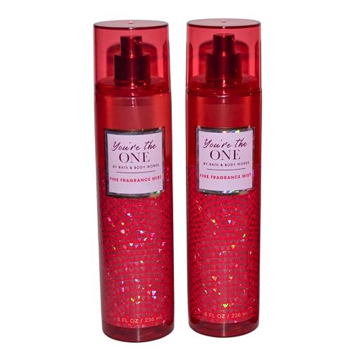 Bath & Body Works Fragrance Mist, Gift Set of 2, 8oz Each (You're The One) Beauty & Personal Care Bath & Body Works