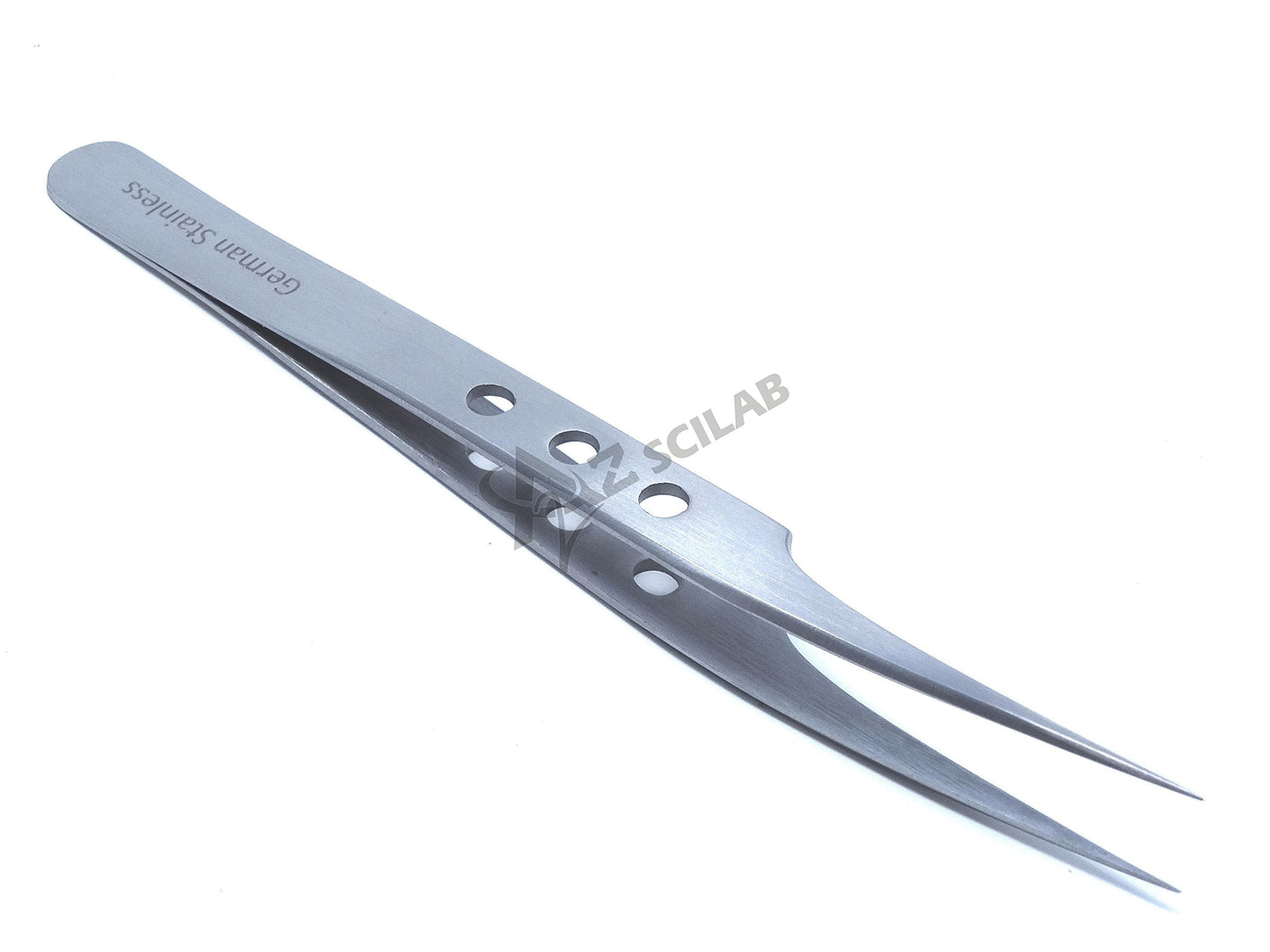 Eyelash Eyebrow Lashes Extensions Volume 3D+ 5D 6D Stainless Steel Tweezers (Pro Straight) Beauty and Personal Care A2Z SCILAB