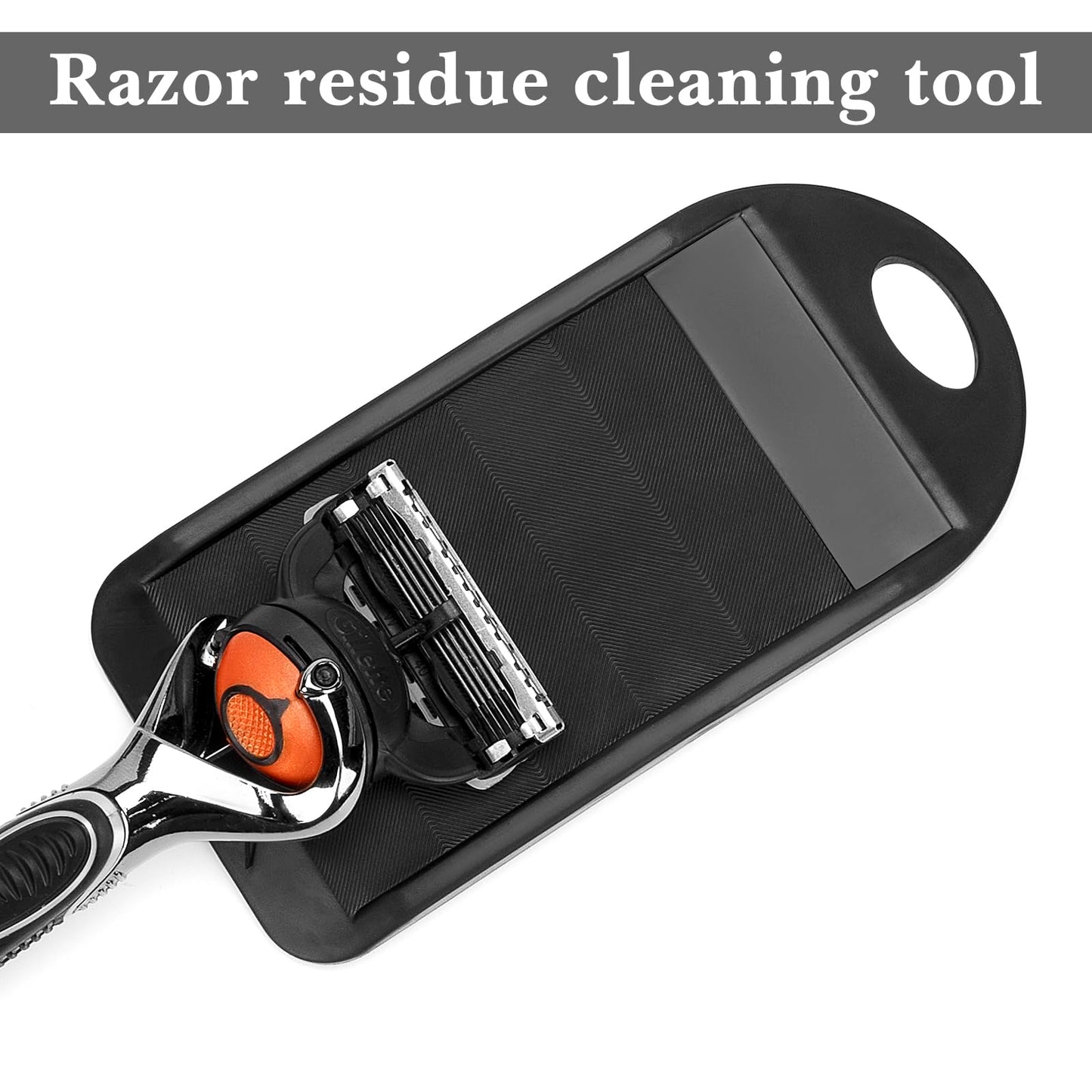 Linkidea Portable Rubber Razor Cleaner Tool, Removes Hair & Debris Buildup, Prolongs Razor Use Life, Compatible with Gillette Basic 5, Fusion Beauty and Personal Care Linkidea