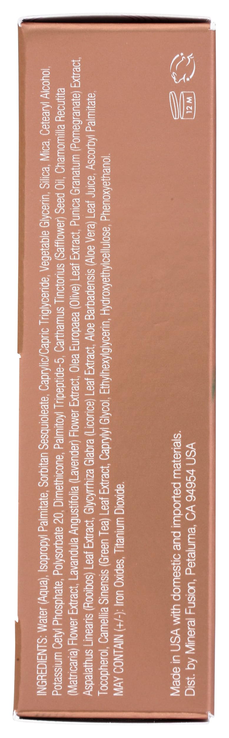 Mineral Fusion Full Coverage Foundation, Liquid Foundation - Deep 4- Deep Complexion w/Golden Undertones, Lightweight Matte Finish, Up to 12 Hr Beauty & Personal Care Mineral Fusion