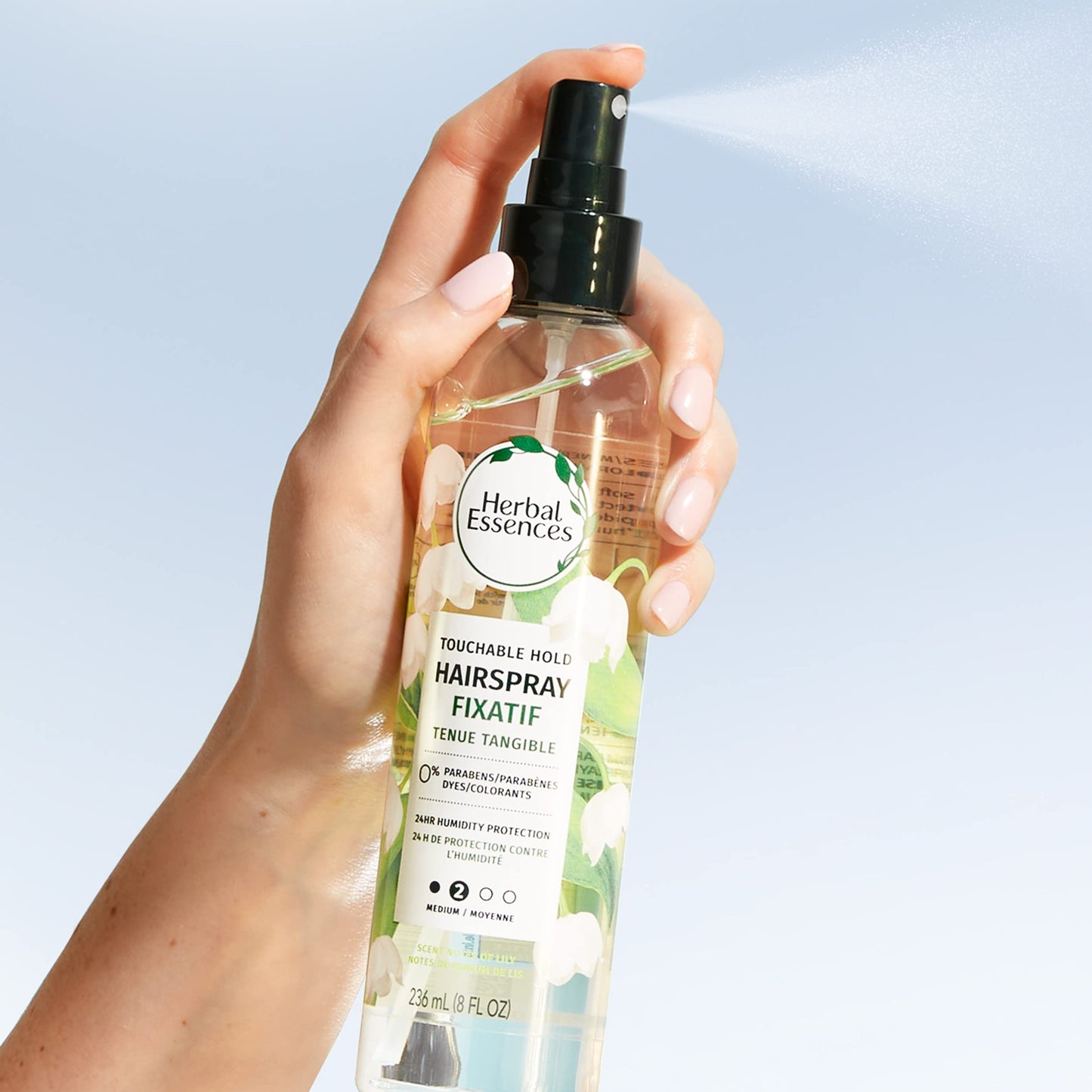 Herbal Essences Touchable Hold Hairspray - 8 oz, Frizz Control, Humidity Resistant Beauty & Personal Care Herbal Essences