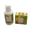 Greenwich Bay Trading Company Destination Collection Bundle: Tahiti - 2oz Mini Wrapped Soap Block + 2oz Mini Shea Butter Lotion Beauty & Personal Care Greenwich Bay Trading Company