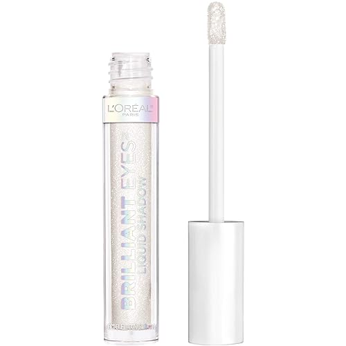 L'Oreal Paris Brilliant Eyes Shimmer Liquid Eye Shadow, Longwearing Lasting Shimmer, Crease Resistant, Flake-Proof, Precision Applicator, Quick Dry Beauty & Personal Care L'Oreal Paris