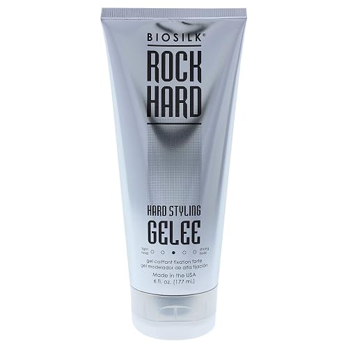 Biosilk Rock Hard Hair Styling Gelee 6 oz Beauty & Personal Care BioSilk