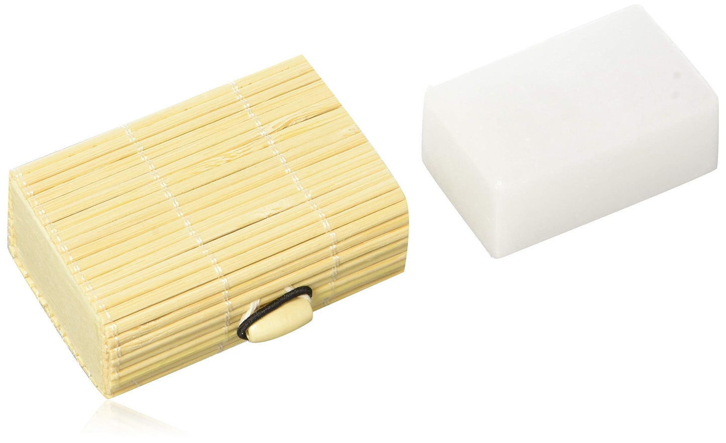 Thai Crystal Deodorant Unscented Stone In Bamboo Box. 0.24 Pounds Beauty and Personal Care Thai Deodorant Stone
