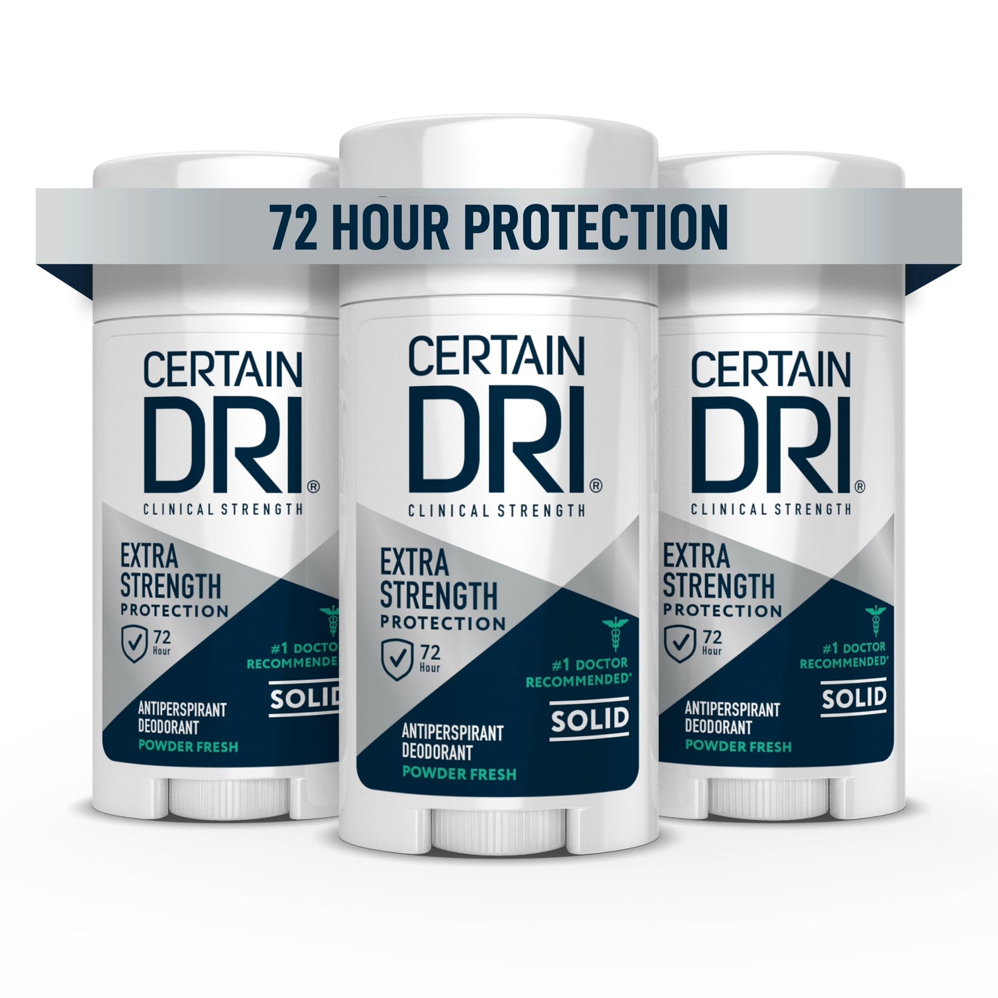 Certain Dri Extra Strength Clinical Antiperspirant - 72-Hour Sweat & Odor Protection for Excessive Sweating - Maximum Strength Deodorant for Men Beauty and Personal Care Certain Dri