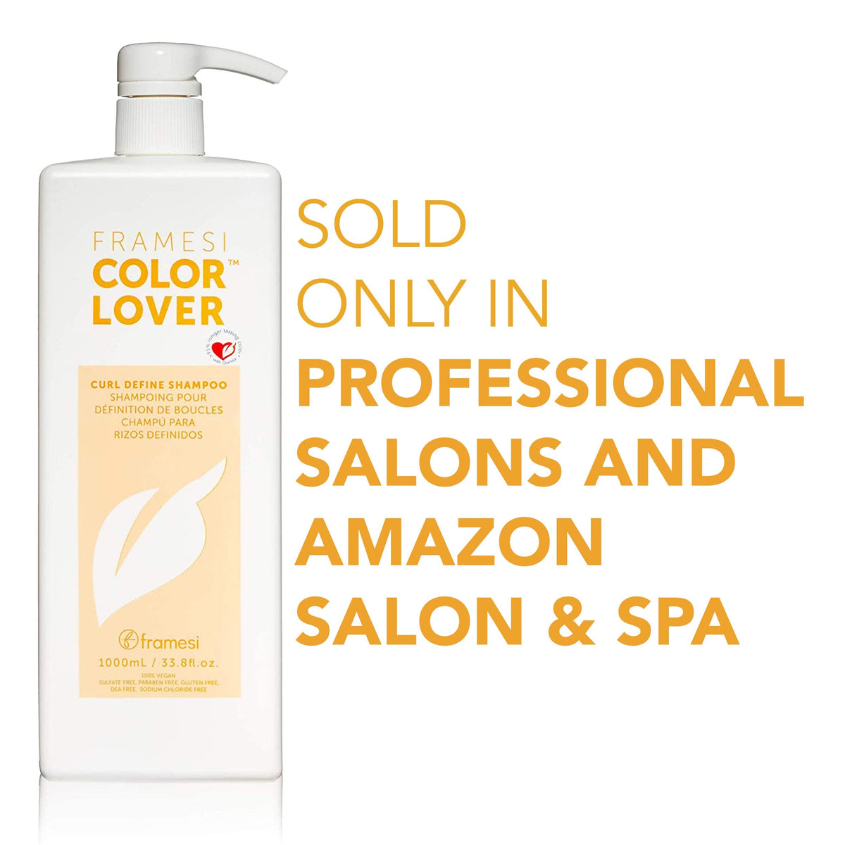 FRAMESI Color Lover Curl Define Shampoo, 33.8 Fl Oz (Pack of 1) Beauty & Personal Care FRAMESI