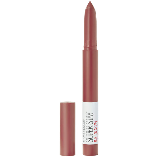Maybelline Super Stay Ink Crayon Lipstick Makeup, Precision Tip Matte Lip Crayon with Built-in Sharpener, Longwear Up To 8Hrs, Enjoy The View, Red Beauty & Personal Care MAYBELLINE