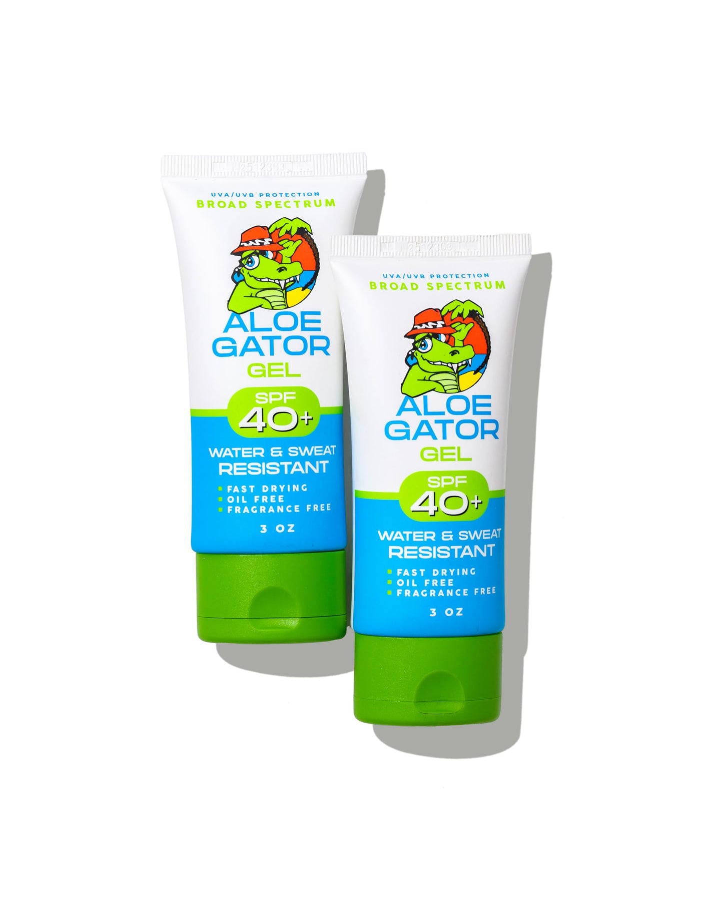 Aloe Gator Gel Sunscreen SPF 40+, Alcohol-Free, Paraben-Free Beauty & Personal Care Aloe Gator