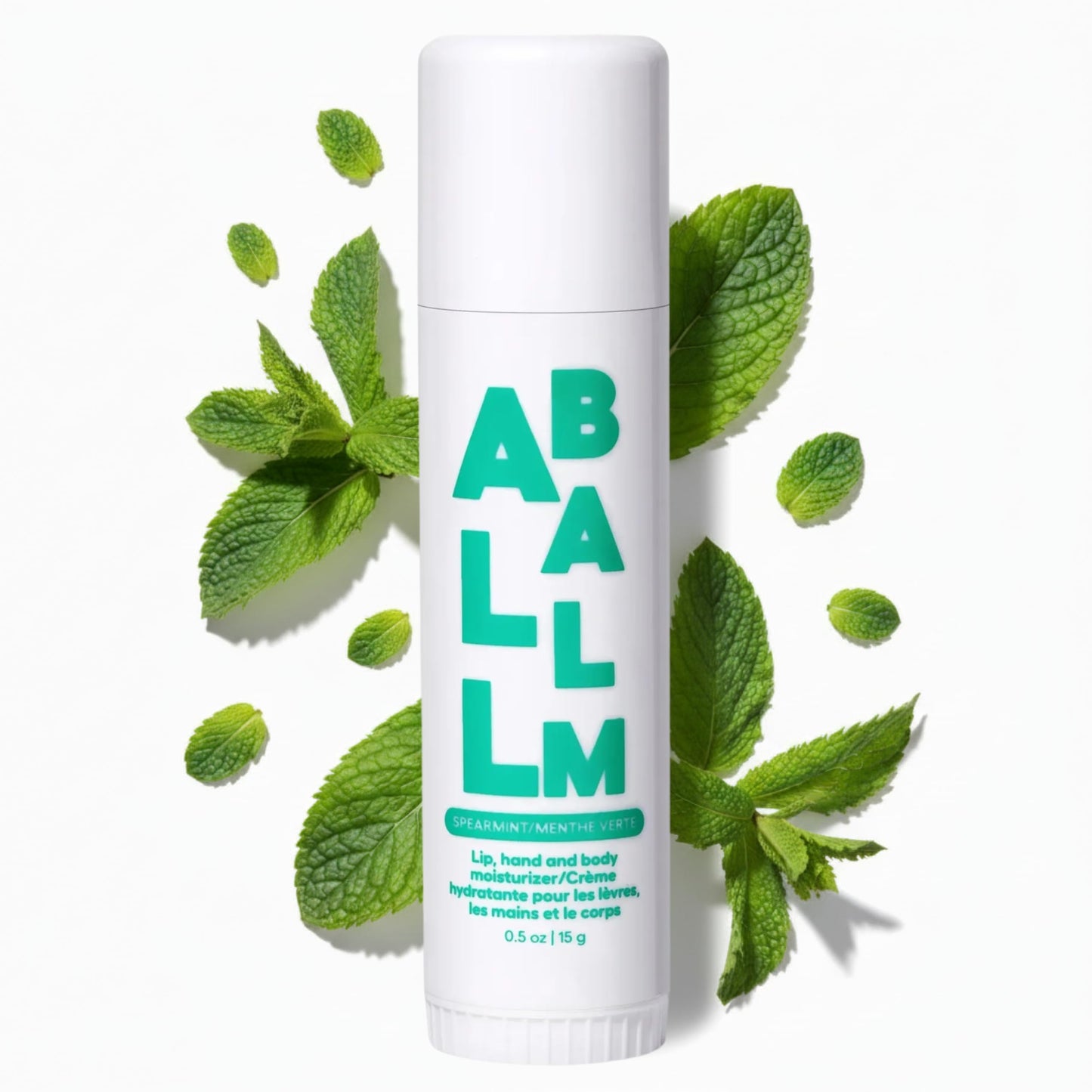 Zizia Spearmint Giant Multi All Balm Stick - Moisturizing and Hydrating Stick for Lips, Hands & Body - with Shea Butter, Jojoba Oil, Aloe Vera Beauty & Personal Care Zizia Botanicals