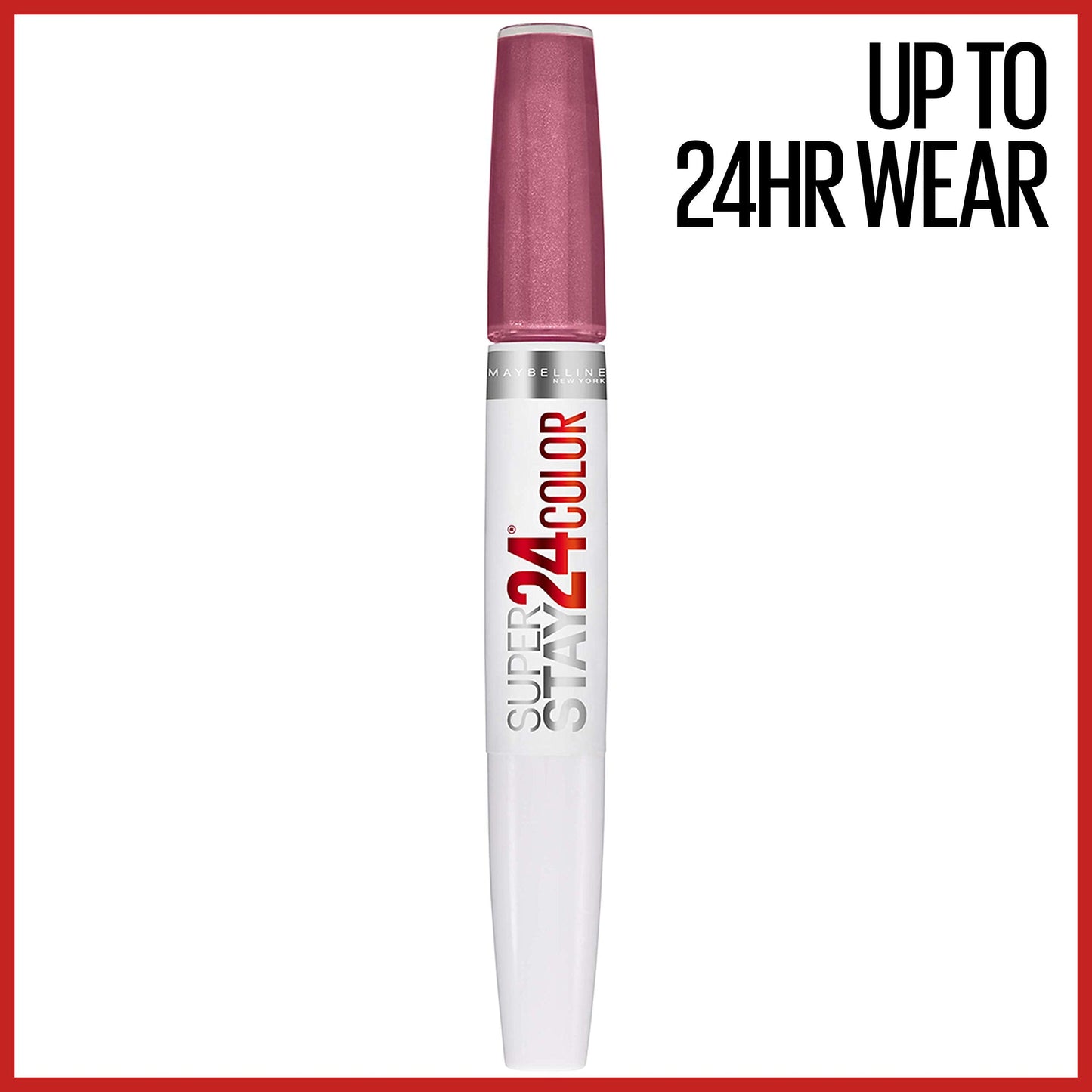 Maybelline New York Superstay 24, 2-step Lipcolor, Perpetual Plum 055 Beauty & Personal Care MAYBELLINE