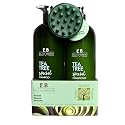 Peppermint Tea Tree Special Shampoo and Conditioner Set (33.8 0z)- Elata de Breeze with Scalp Massager Brush | Soothes Itchy Scalp, Deep Cleans Beauty & Personal Care Elata De Breeze