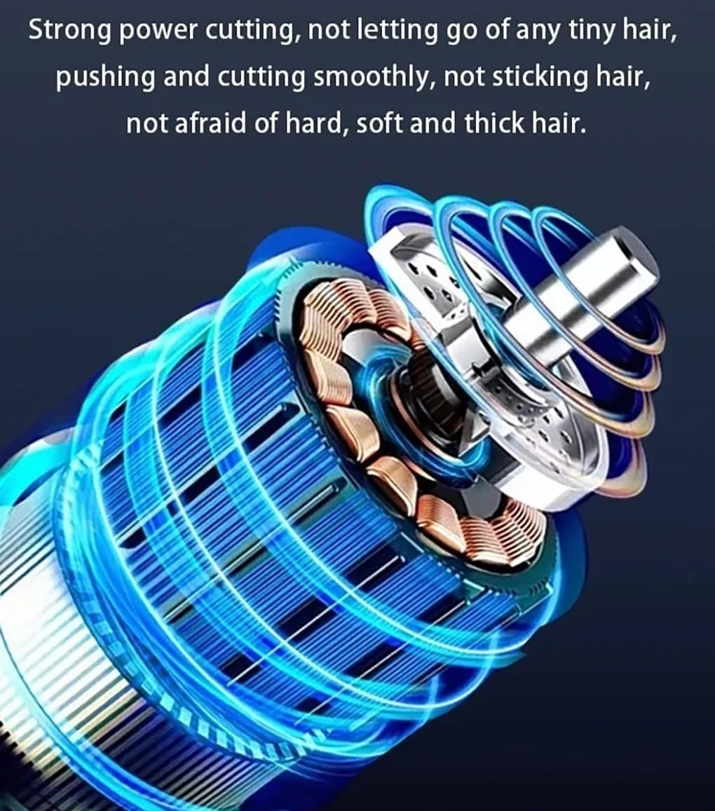 QDKVTNDJZ Hair Clippers for Men, Zero Gapped Cordless Trimmer Barber Professional Mens Finish Haircut Machine Rechargeable Grooming Beauty and Personal Care QDKVTNDJZ