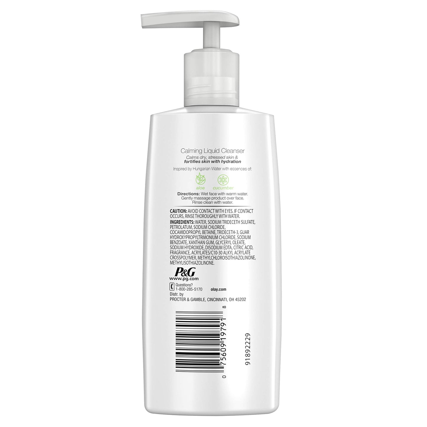 Olay Sensitive Facial Cleanser with Hungarian Water Essence, 6.7 oz Beauty & Personal Care Olay