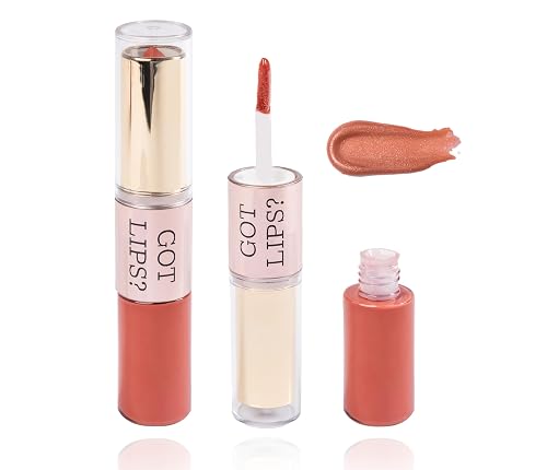 Got Lips? 2in1 Matte Lipstick & Liquid Lipgloss Lipstick - Richly Pigmented, Nourishing, Hydrating, Lightweight Velvety, Kissable, Anti-Smudging, Long Beauty & Personal Care got? WE GOT THE SOLUTIONS!