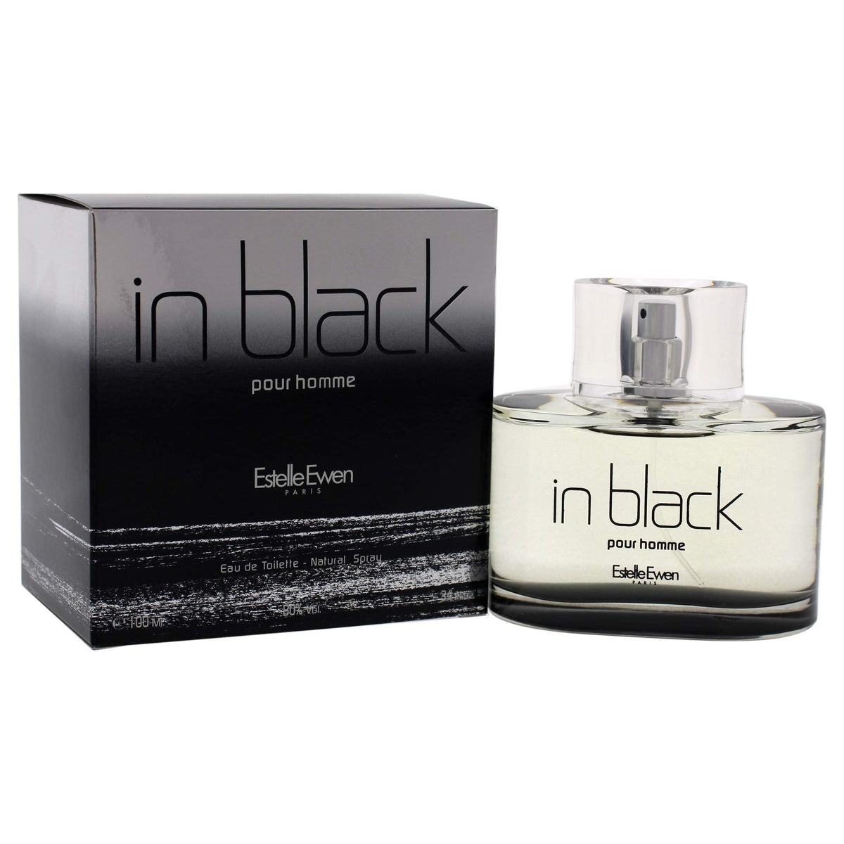 Estelle Ewen In Black Eau de Toilette Spray for Men, 3.4 Ounce Beauty & Personal Care Estelle Ewen