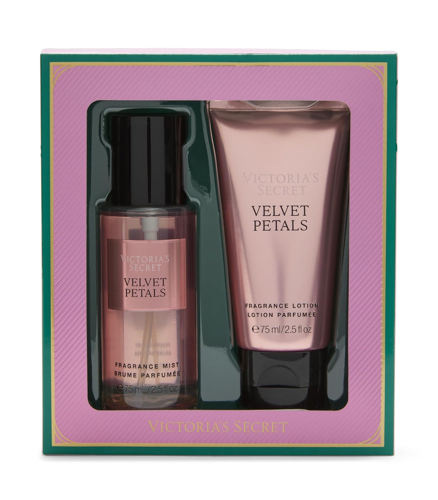 Victoria's Secret Velvet Petals 2 Piece Mini Mist & Lotion Gift Set Beauty & Personal Care Victoria's Secret
