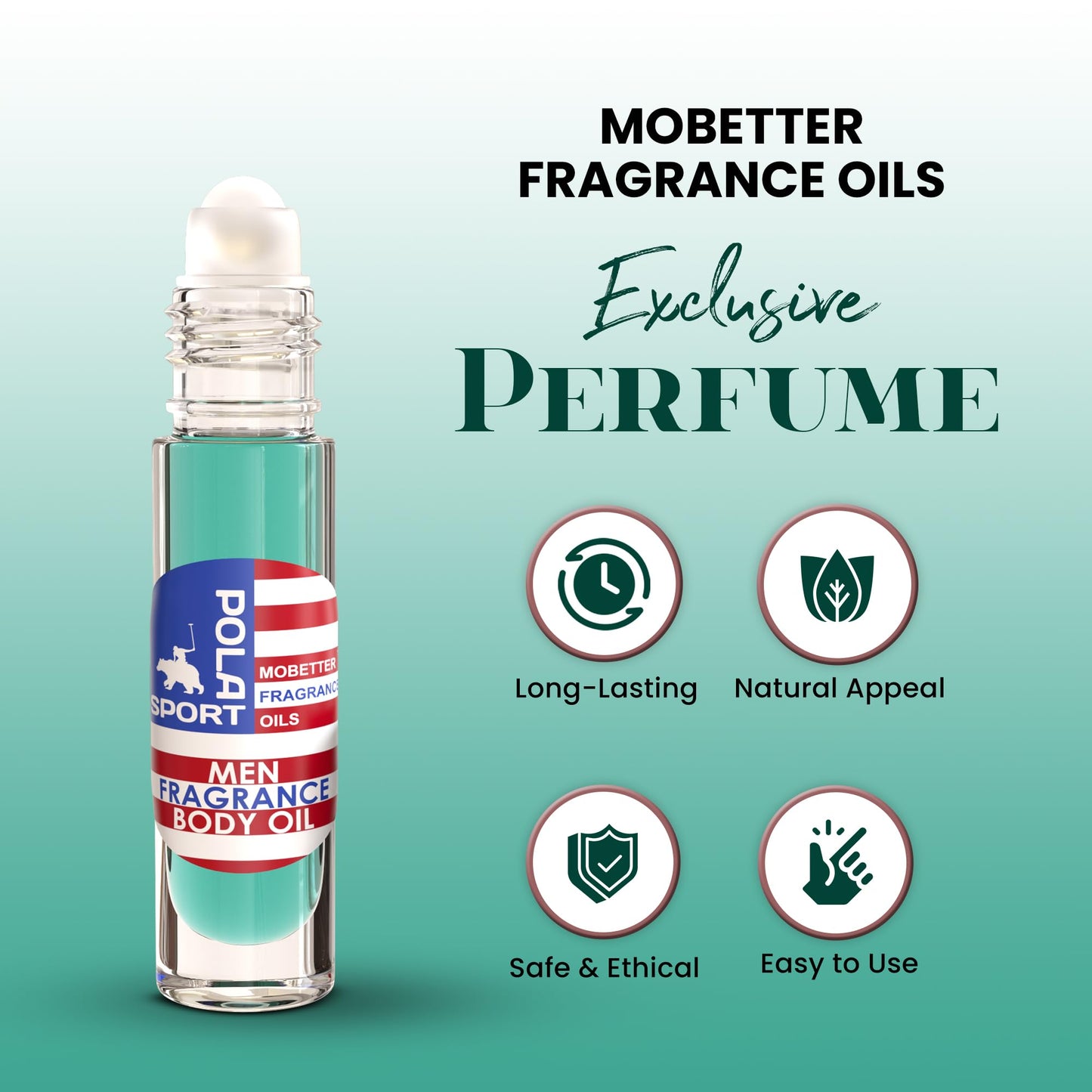 MOBETTER FRAGRANCE OILS Pola Sport Fragrance Body Oil for Men Beauty & Personal Care MOBETTER FRAGRANCE OILS