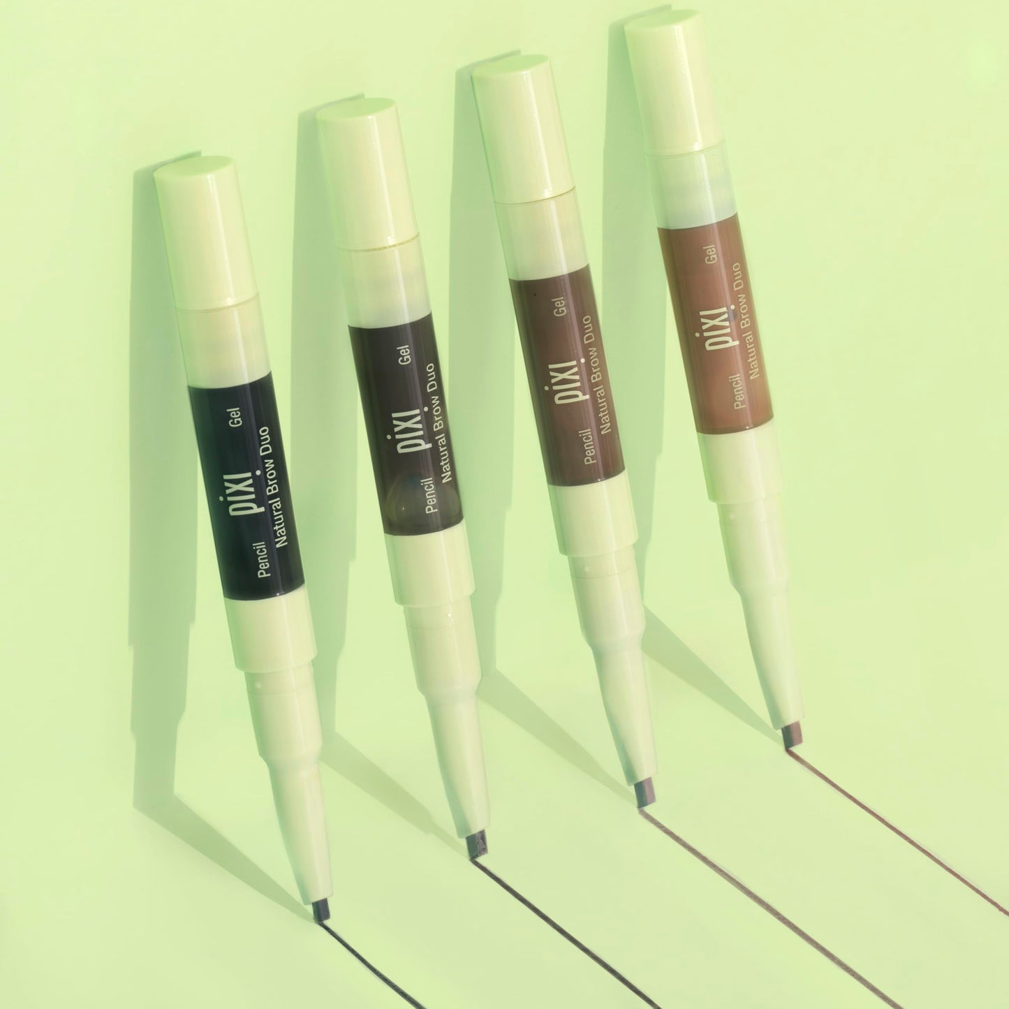 Pixi Natural Brow Duo - Natural Brown, Precision Pencil & Tinted Gel, Waterproof Brow Shaper for All-Day Hold, Paraben-Free, 0.2oz Beauty & Personal Care Pixi