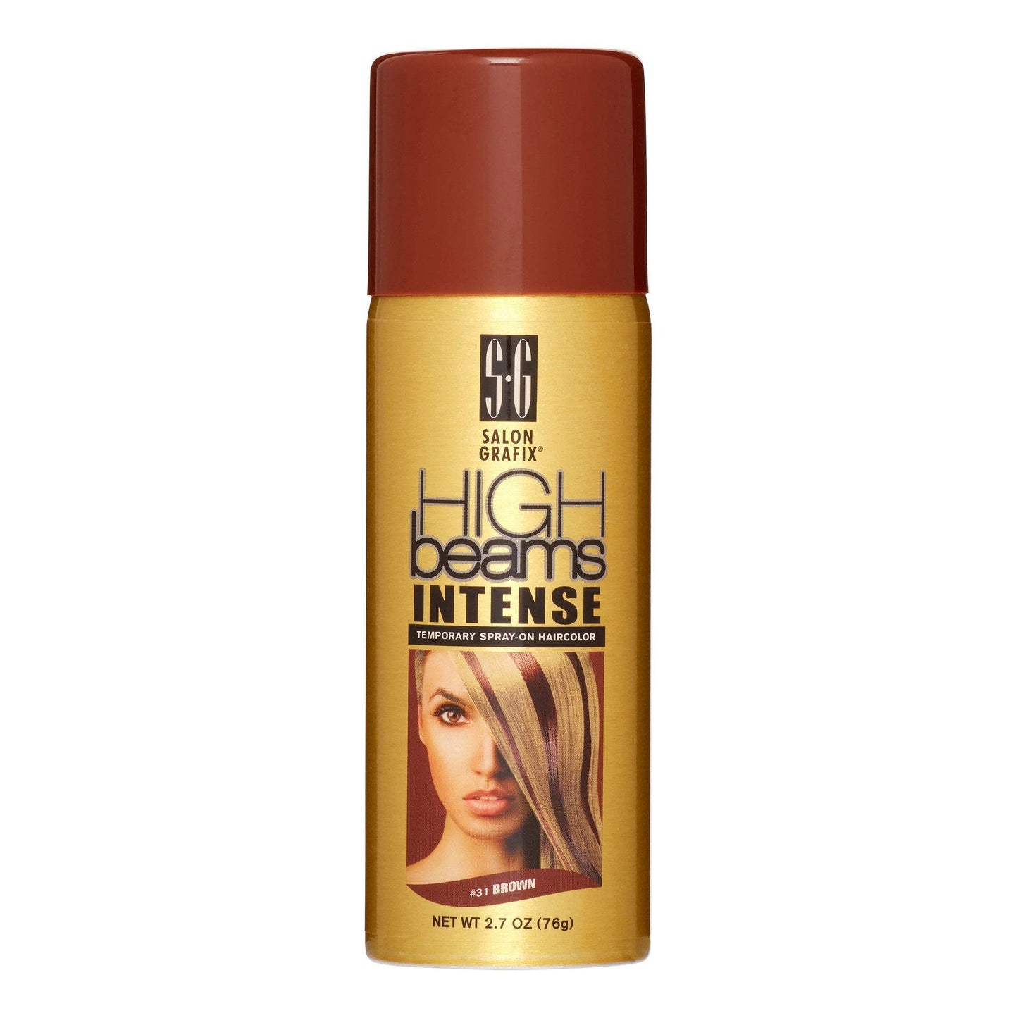 High Beams Intense Temporary Spray On Hair Color, Brown, 2.7 Oz,Pack of 3 Beauty & Personal Care High Beams