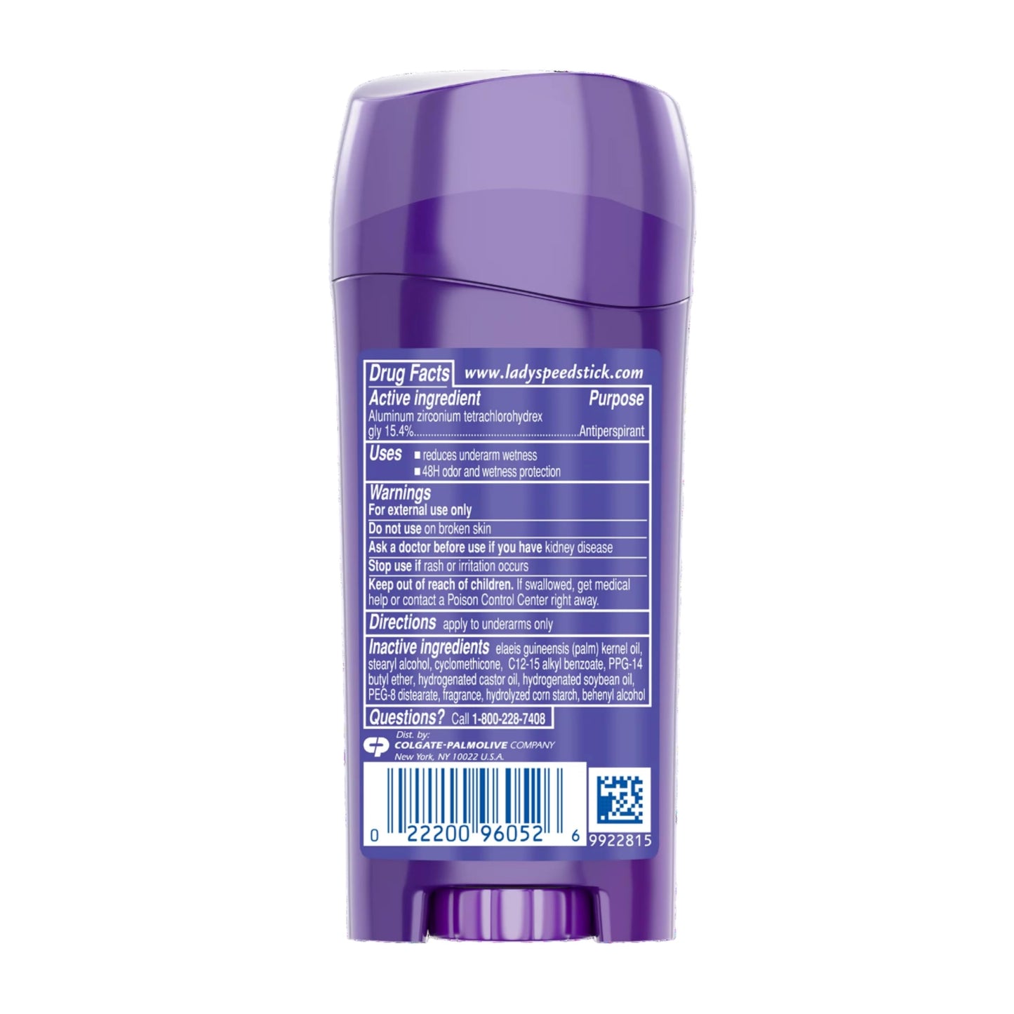 Lady Speed Stick Antiperspirant Deodorant, Invisible Dry, Wild Freesia 2.30 oz (Pack of 5) Beauty and Personal Care Lady Speed Stick