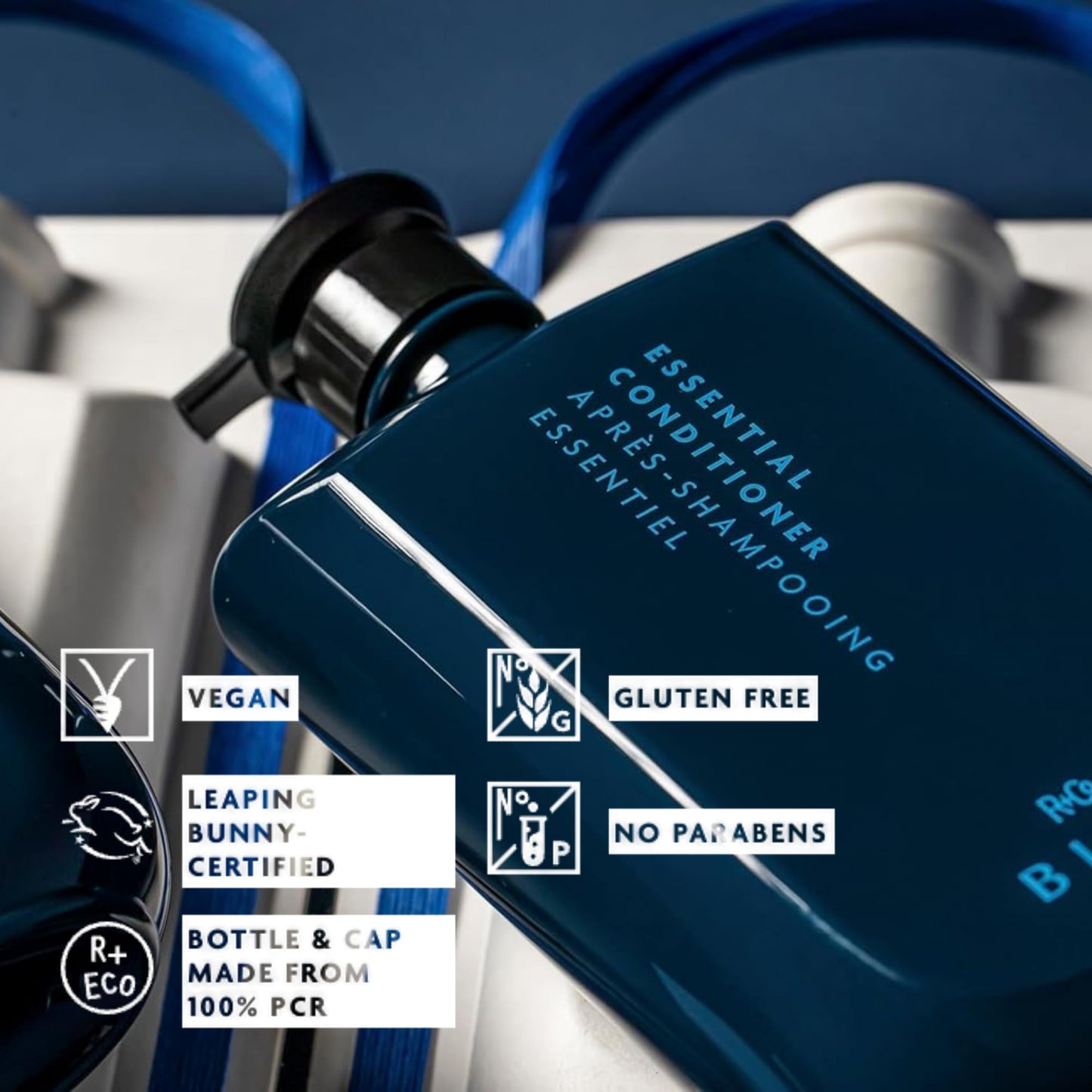 R+Co BLEU Essential Shampoo and Conditioner Liter Set - Daily Cleansing & Lightweight Hydration for All Hair Types - Smooths, Repairs, Detangles Beauty & Personal Care R+Co