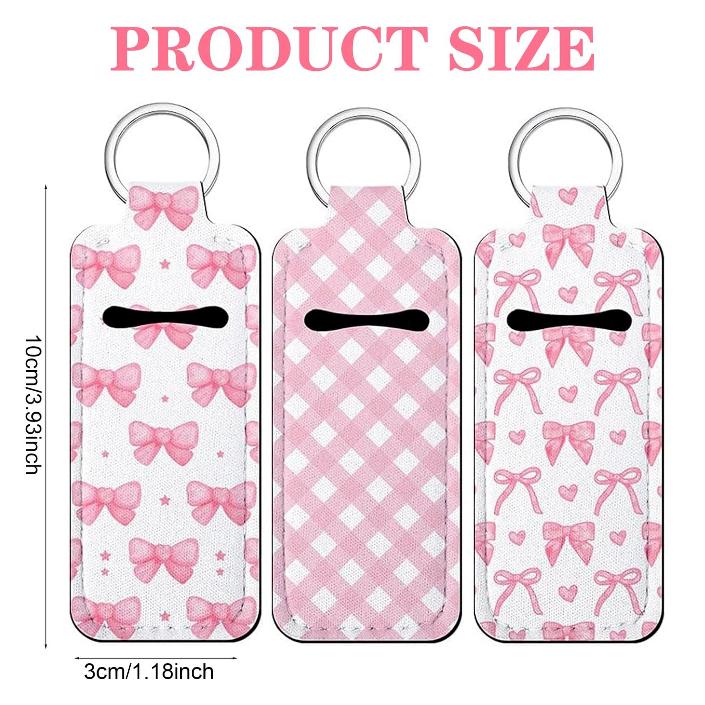 Fadayunn Chapstick Holder Key Chain Lip Balm Holder Keychain Cute Chapstick Holder Keychain Potable Chapstick Holders with Clip Lip gloss Organizer Beauty & Personal Care Fadayunn