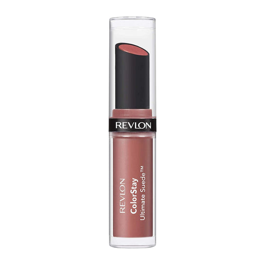 REVLON Lipstick, ColorStay Ultimate Suede Lipstick, High Impact Lip color with Moisturizing Creamy Formula, Infused with Vitamin E, 055 Iconic, 0.09 Beauty & Personal Care REVLON