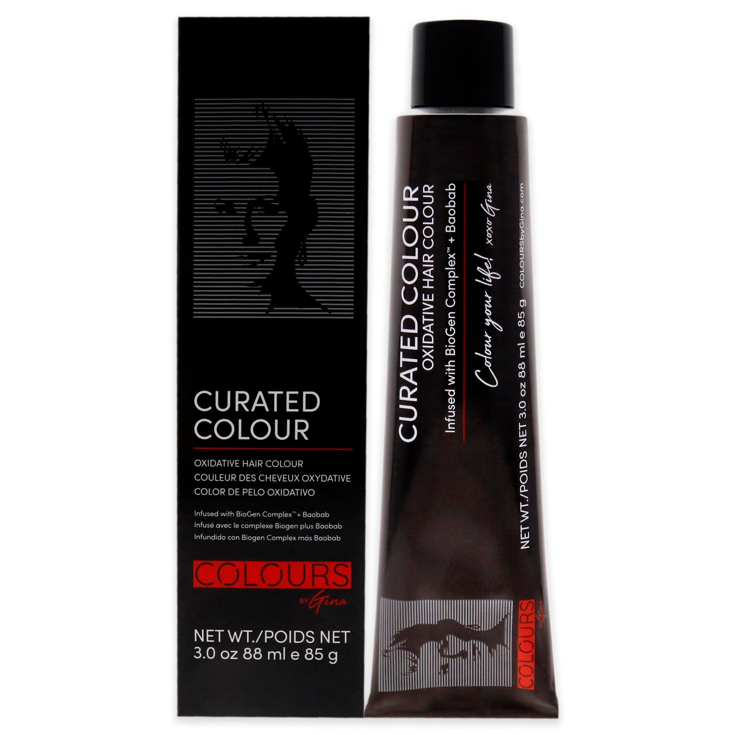 Colours By Gina Curated Colour - 4.11-4BB Cool Brown by Colours By Gina for Unisex - 3 oz Hair Color Beauty & Personal Care Colours By Gina
