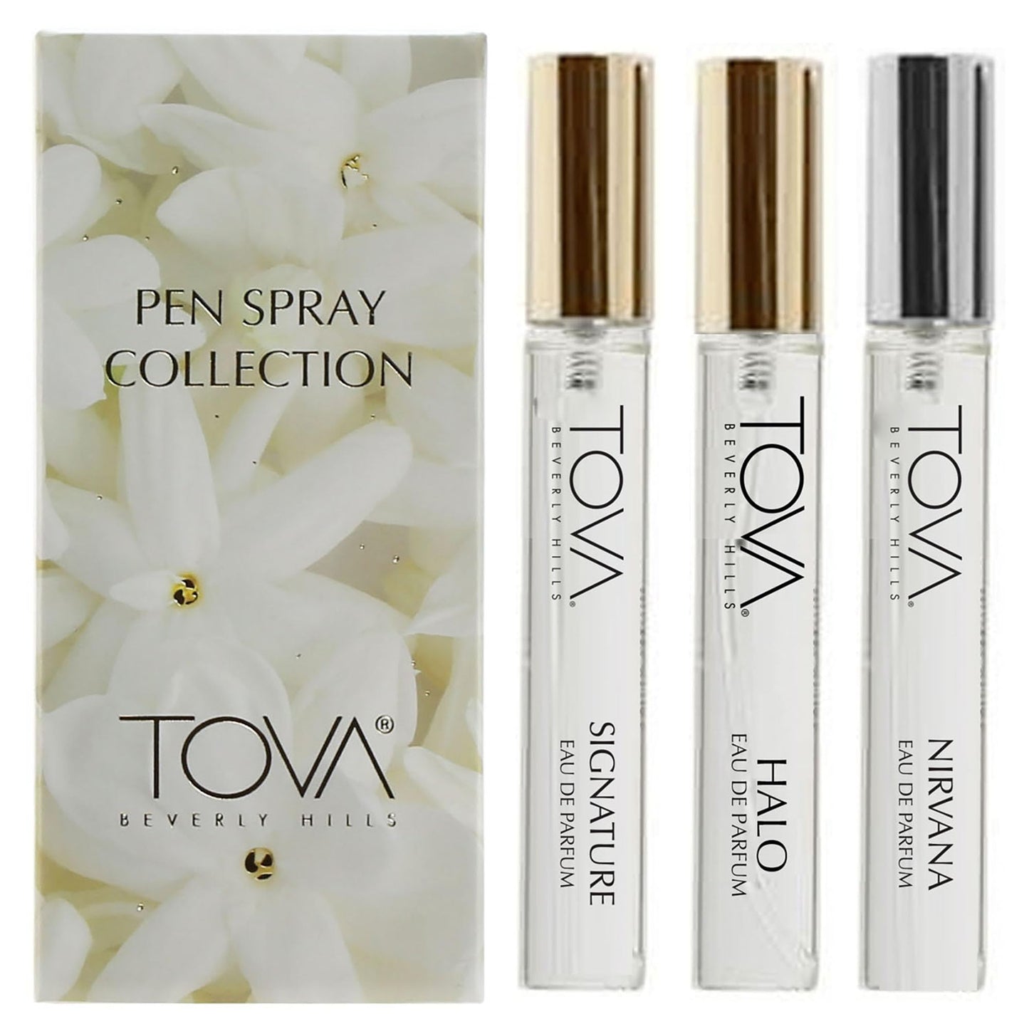 Tova Pen Spray Collection Signature/Halo/Nirvana 0.33 Oz Set Beauty & Personal Care Tova