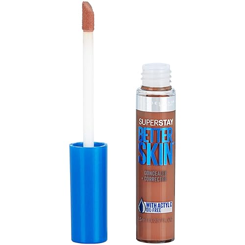 Maybelline New York Superstay Better Skin Concealer, Deep Brown, 0.25 Fluid Ounce Beauty & Personal Care MAYBELLINE
