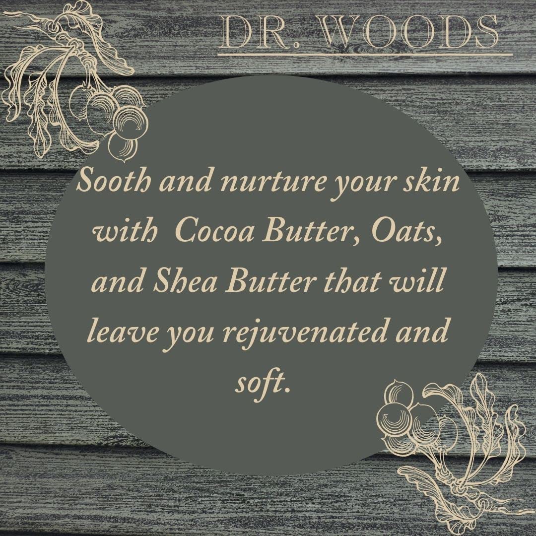 Dr.woods Dr Woods Naturals Exfoliating Bar Soap, Raw Black, 5.25 Oz Beauty & Personal Care Dr. Woods