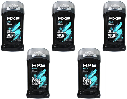 Axe Fresh Deodorant Stick, Apollo 3 oz (5 Pack) Beauty and Personal Care AXE