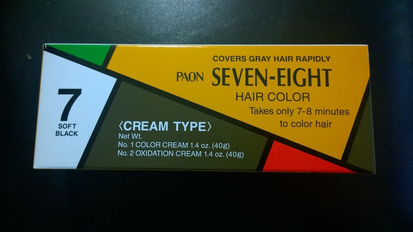 PAON Hair Cream Refill, No. 7 Soft Black, 0.5 Pound Beauty & Personal Care PAON