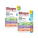Blistex Fruit Smoothies Lip Moisturizers 3 Sticks 0.10 oz each Pack of 2 Beauty & Personal Care Blistex