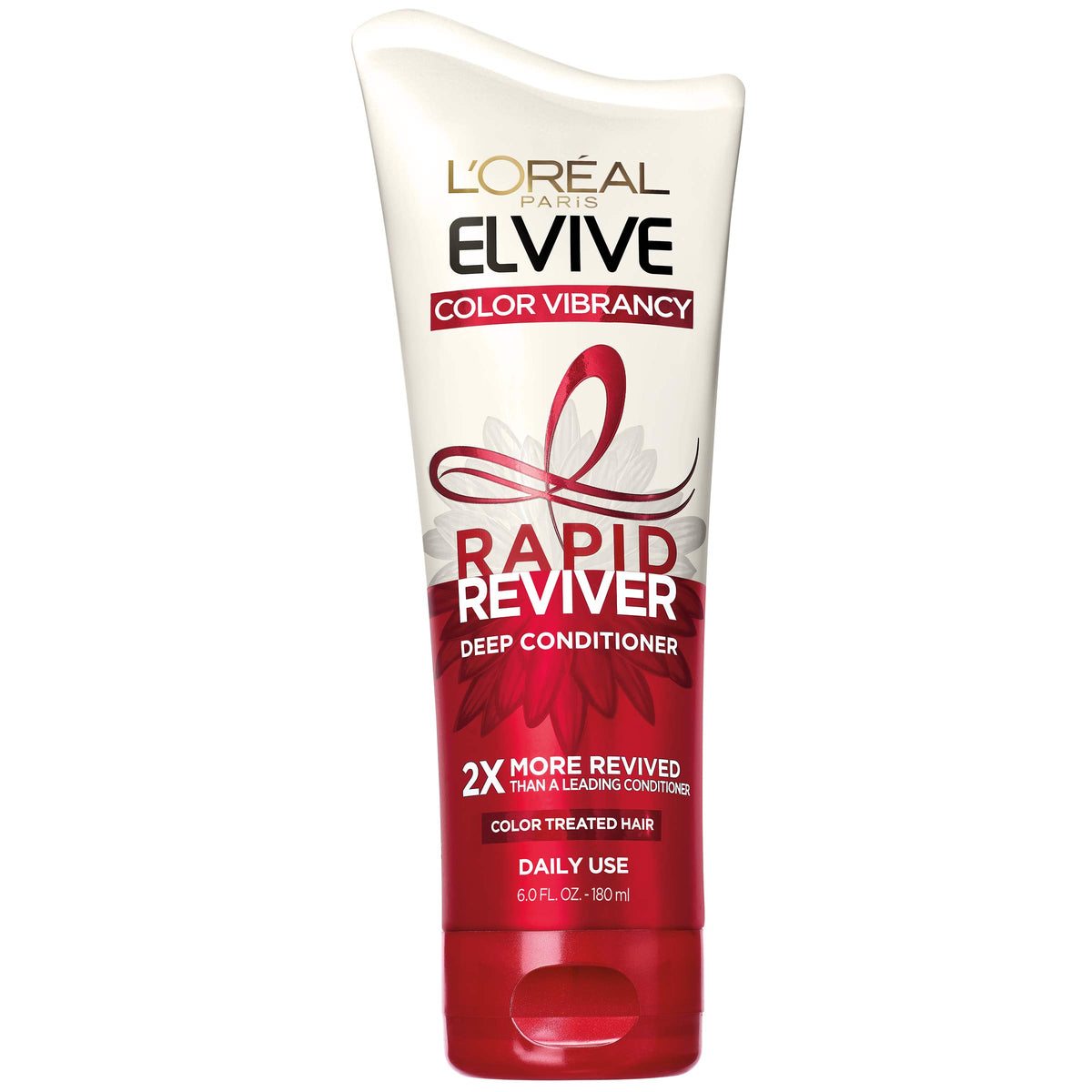 L’Oréal Paris Elvive Color Vibrancy Rapid Reviver Deep Conditioner, Repairs Damaged Color-Treated Hair, No Leave-In Time, with Damage Repairing Serum