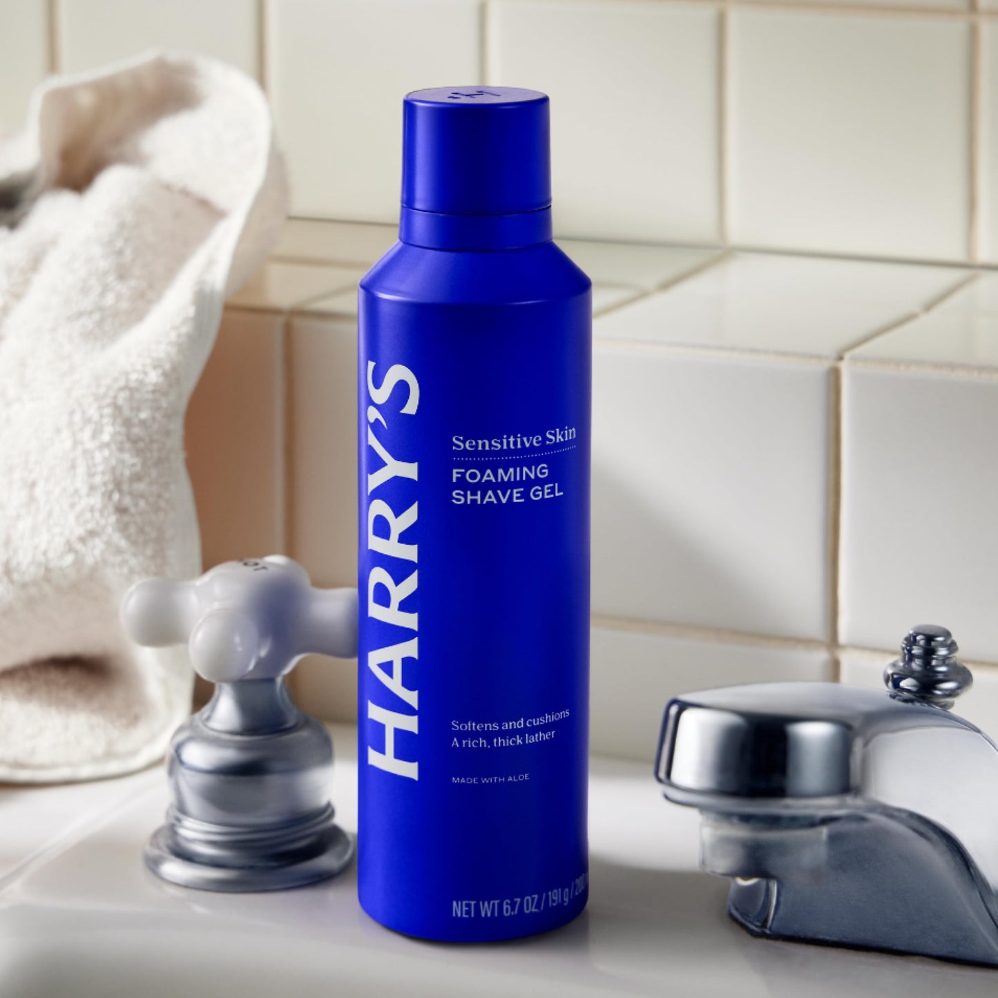 Harry's Foaming Shave Gel for Men with Aloe - (3 Pack) 6.7oz - Soothes and Cushions Skin for Shaving - Safe For Sensitive Skin Beauty and Personal Care Harry's