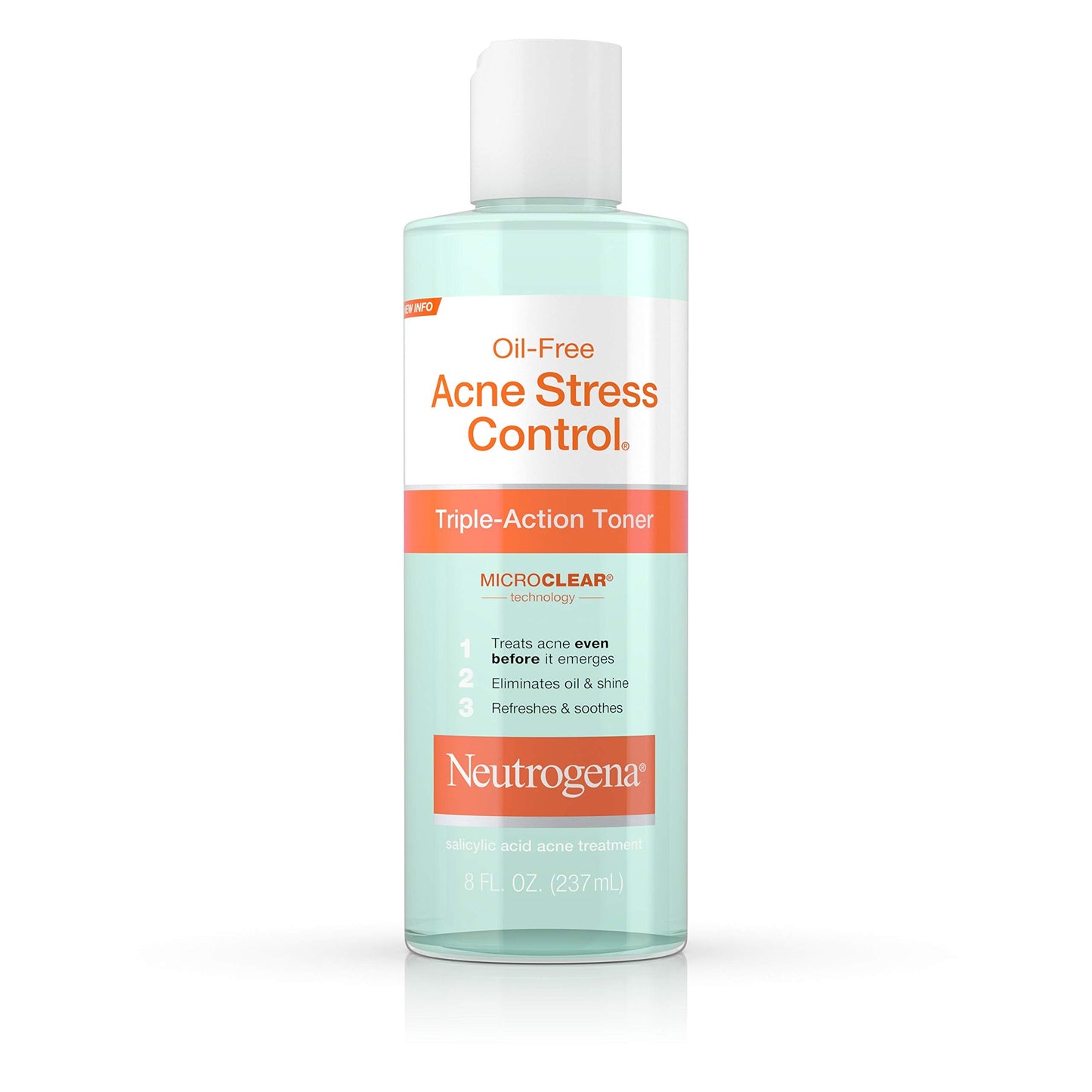Neutrogena Oil-Free Acne Stress Control Triple-Action Toner, 8 Fluid Ounce (Pack of 2) Beauty & Personal Care Neutrogena