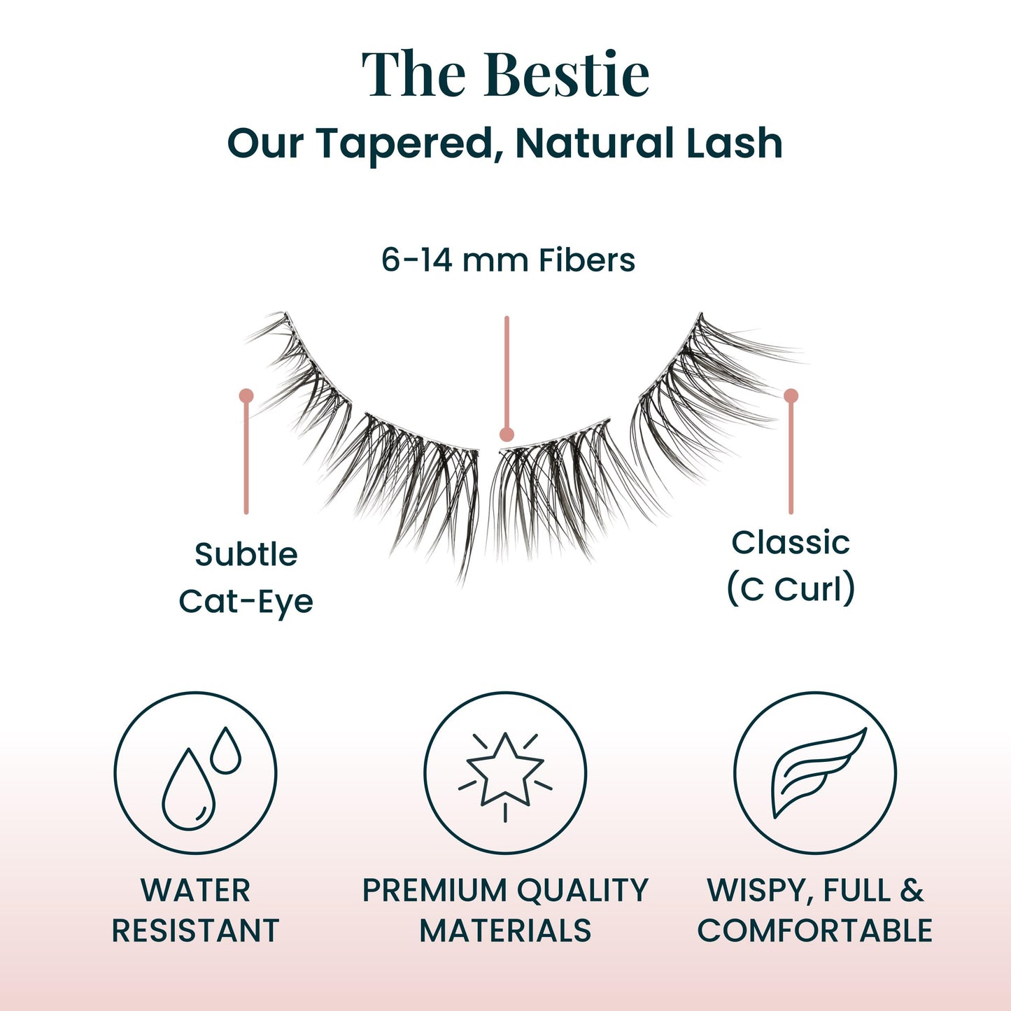 FlutterHabit The Bestie Lashes, 2 Sets of Eyelashes, DIY Lash Extensions, Up to 10 Day Lash Wear, Salon Quality Cluster Eyelashes for a Natural Look… Beauty & Personal Care FlutterHabit