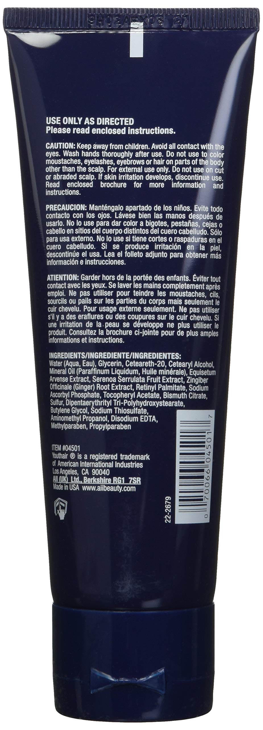 Youthair Creme Lead-Free, 3.75 Fl Oz (Pack of 3) Beauty & Personal Care Youthair