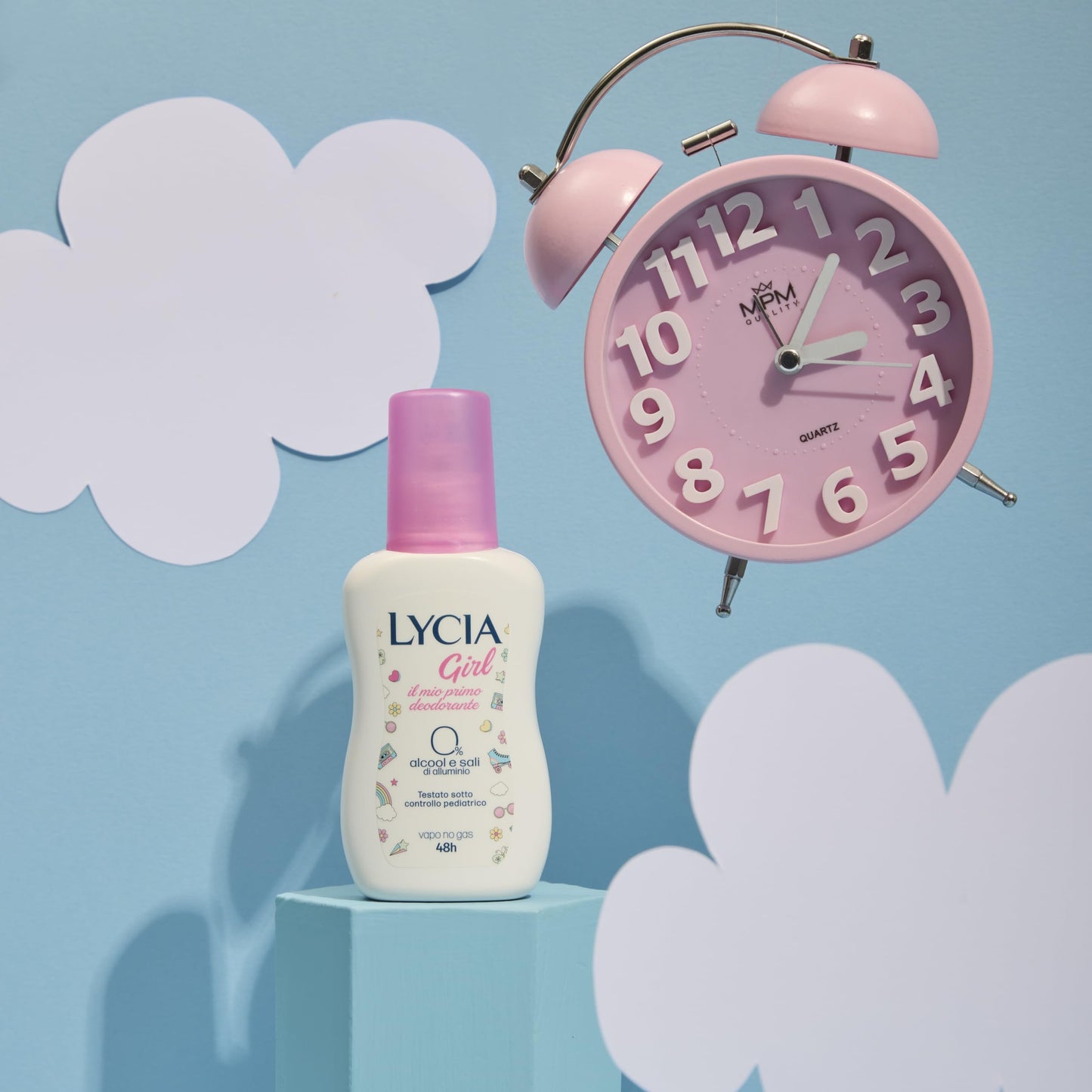Lycia Deodorante Vapo Girl, Deodorante per Bambine e Ragazze 48h Dermatologicamente testato sotto controllo Pediatrico, 75 ml (2.5 Fl Oz) 1 unit Beauty and Personal Care Lycia