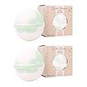 Cait + Co Soothing Bath Bomb Giftable, 7 Ounce Essential Oil, Green Tea and Cucumber Scent, Spa Revival Beauty & Personal Care Cait + Co