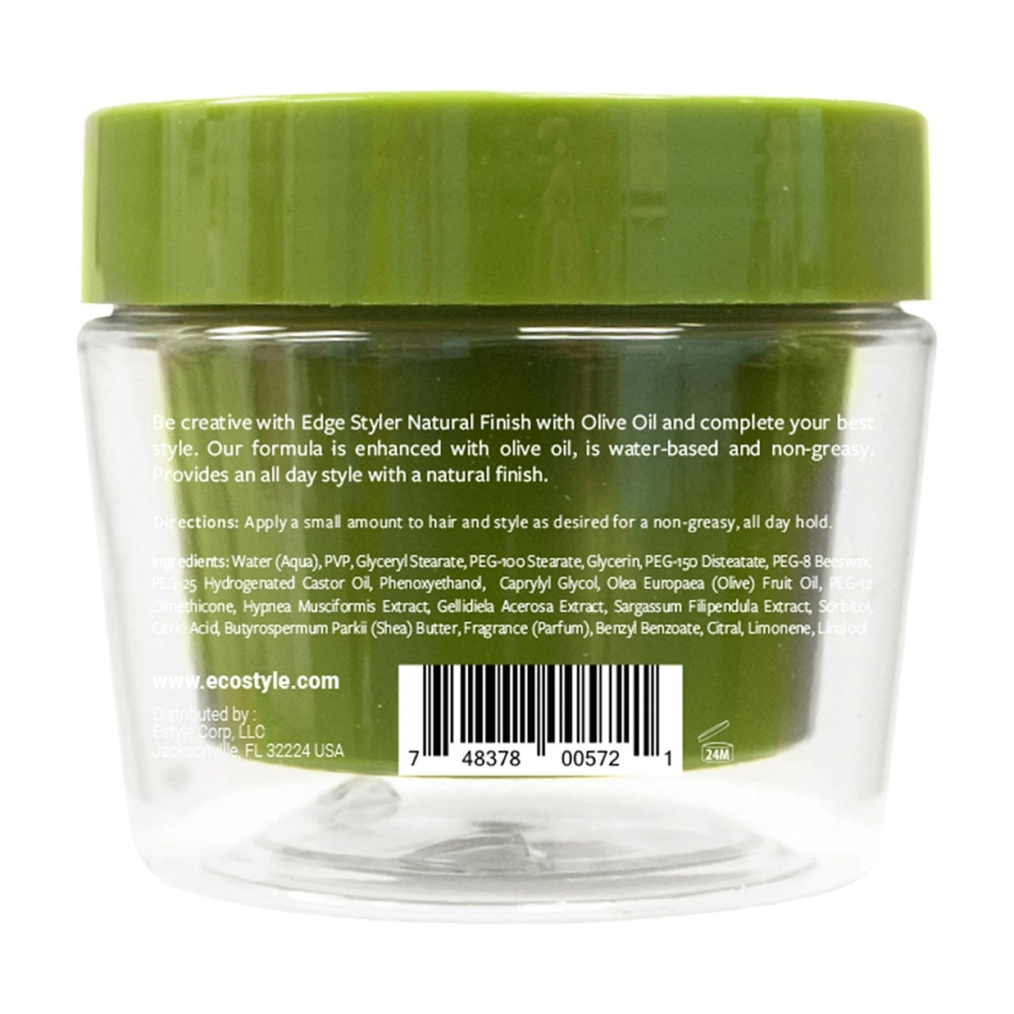 Ecoco Eco Styler Natural Finish Pomade with Olive Oil Edge Styler Strong Hold 3 oz Beauty & Personal Care Eco Style