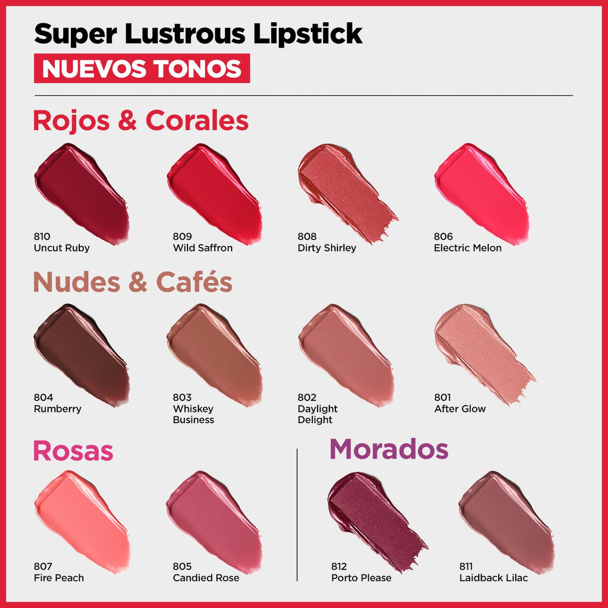 Revlon Super Lustrous Lipstick, Creamy Formula For Soft, Fuller-Looking Lips, Moisturized Feel, 803 Whiskey Business, 0.15 oz Beauty & Personal Care REVLON