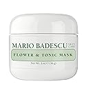 Mario Badescu Flower & Tonic Mask - Absorbs Excess Oil and Shine - Gentle and Purifying Face Care for Men and Women - Facial Mask Ideal Beauty & Personal Care Mario Badescu