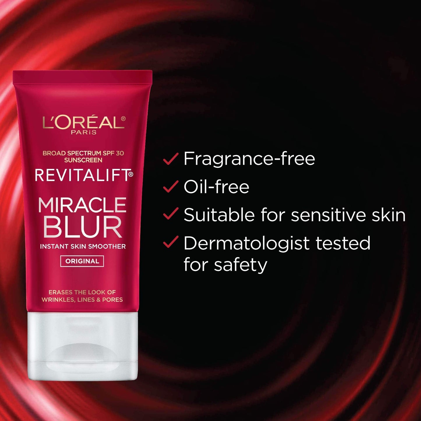 L’Oréal Paris Revitalift Miracle Blur Instant Skin Smoother - 1.18 Fl Oz Beauty & Personal Care L'Oreal Paris