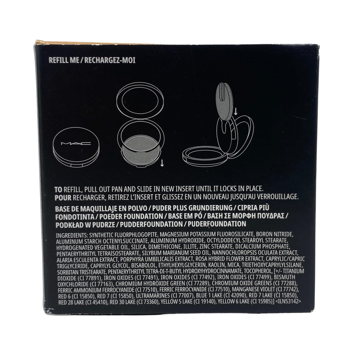 M.A.C Studio Fix Powder Plus Foundation 24 hr Oil Control NC38 Medium Skin